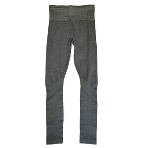 Athleta Shimmer Seamless Legging Tight Navy Silver XS‎